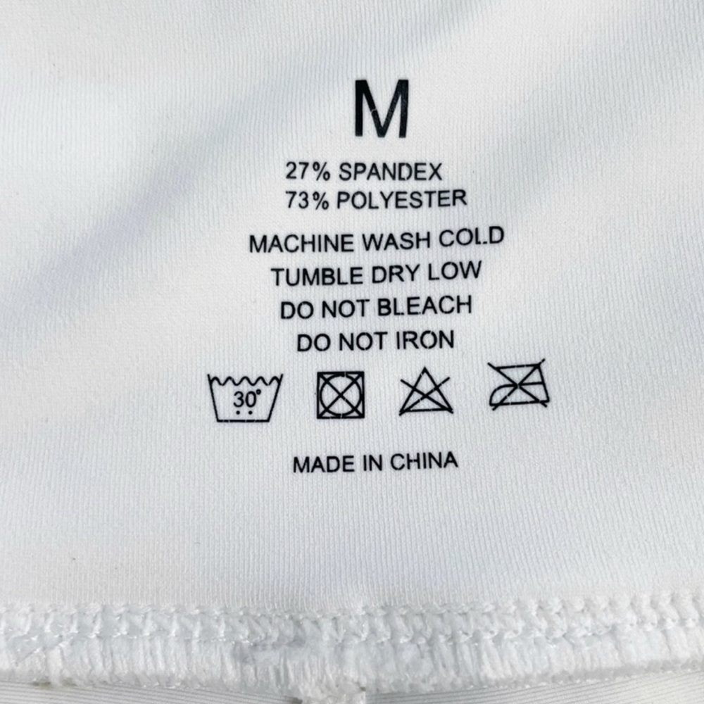 Flexi Lexi White Wrap-Tie Yoga Leggings – Women’s M - Picture 13 of 14